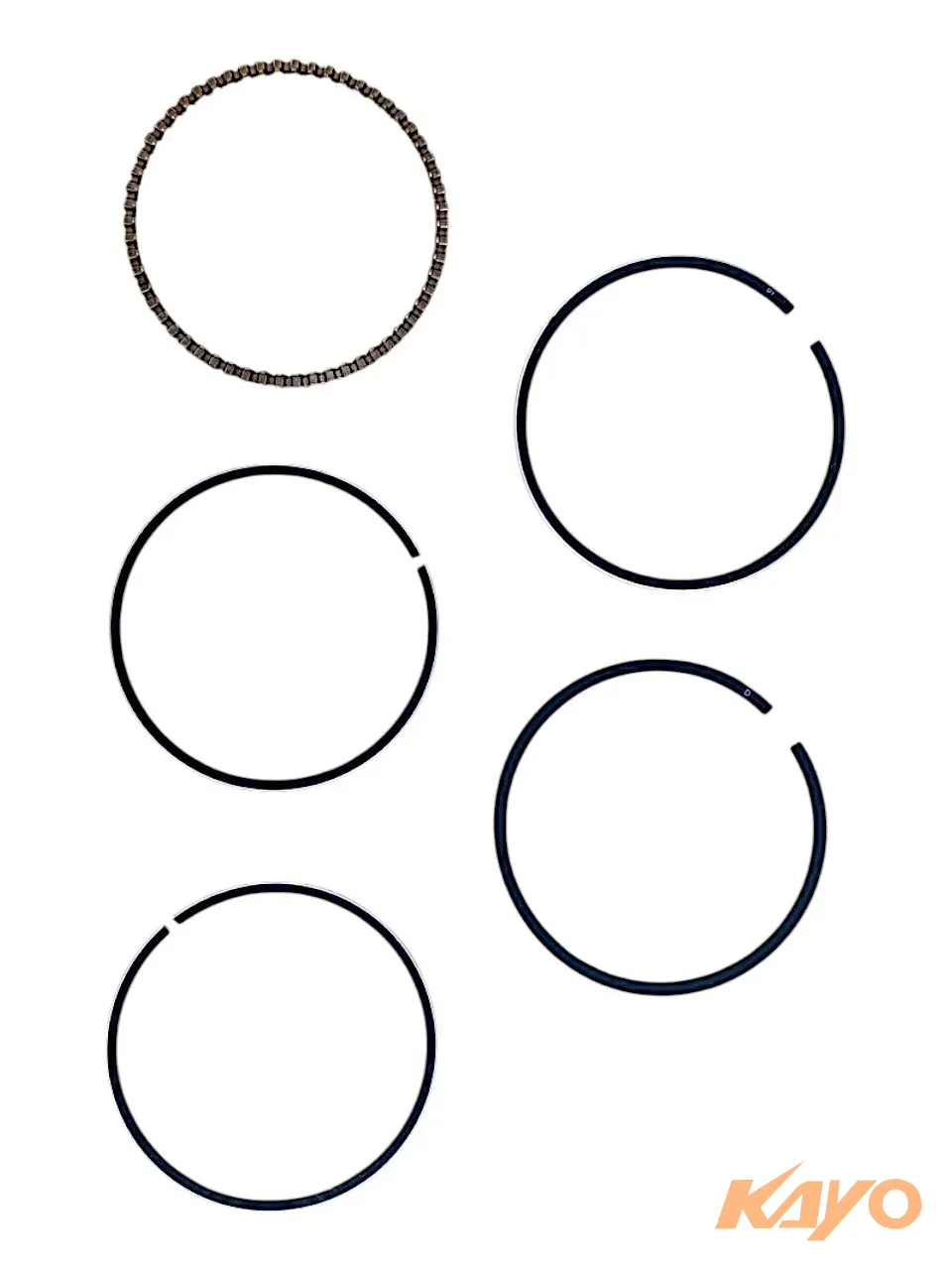Piston ring set