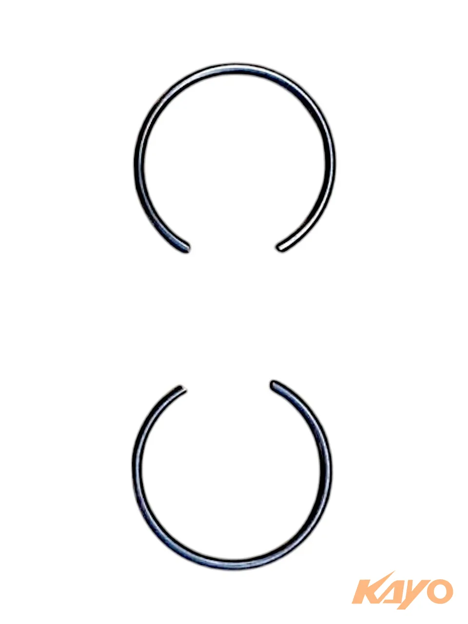 Piston pin circlip